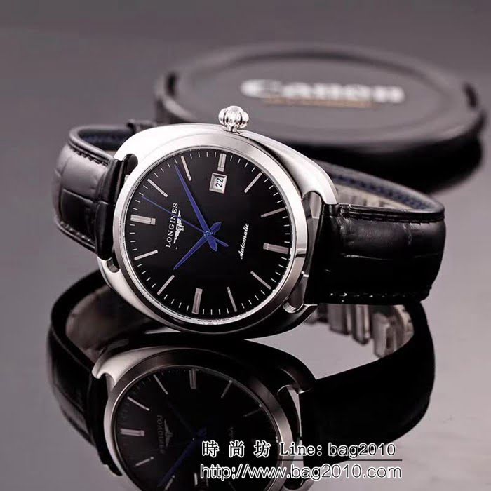 LONGINES浪琴 經典大三針 全自動機械 精品男士腕表 WSS0256